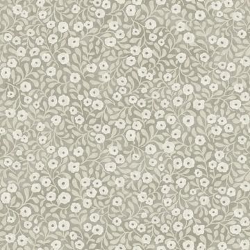 Poppy Trail Grey Wallpaper