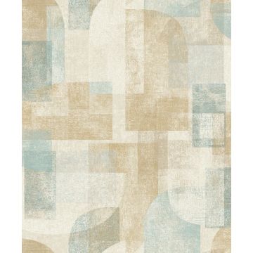 Cassandra Teal Wallpaper