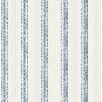 Mandevilla Blue Wallpaper