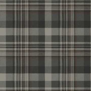 Dutton Plaid Charcoal Wallpaper
