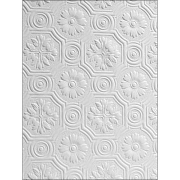 Spencer Paintable Supaglypta White Wallpaper