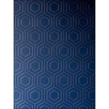 Hive Paintable Geometric White Wallpaper