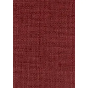 Textured Red Grasscloth Wallpaper