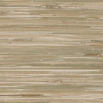 488-403 Fine Seagrass Wallpaper Green, Beige Decorator Grasscloth II Norwall Wallcovering