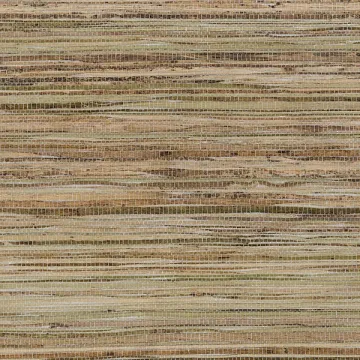488-416 Fine Raw Jute with Silver Wallpaper Green, Brown, Beige, Metallic Decorator Grasscloth II Norwall Wallcovering