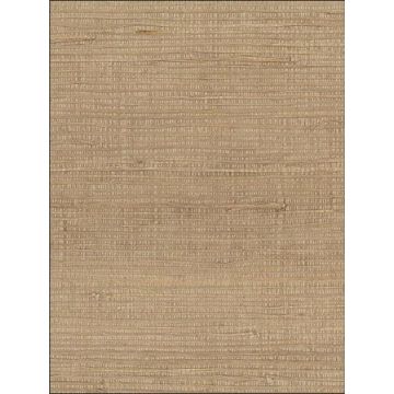 Pearl Coated Raw Jute Beige Wallpaper