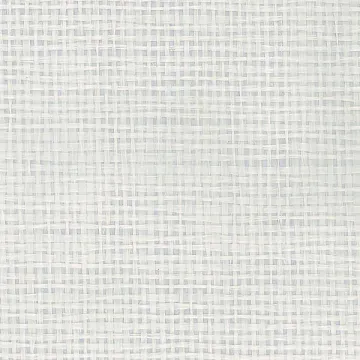 488-428 Paper Weave Foil Backed Wallpaper White, Silver Metallic Decorator Grasscloth II Norwall Wallcovering