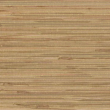488-441 Regular Buddle Foil Backed Wallpaper Brown, Silver Metallic Decorator Grasscloth II Norwall Wallcovering