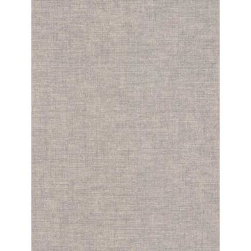 Tabby Weave Texture Grey Wallpaper