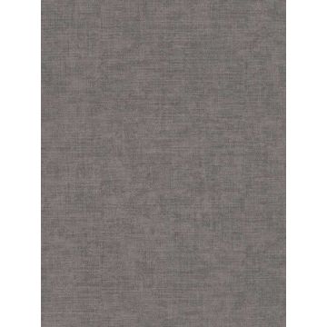 Tabby Weave Texture Grey Wallpaper