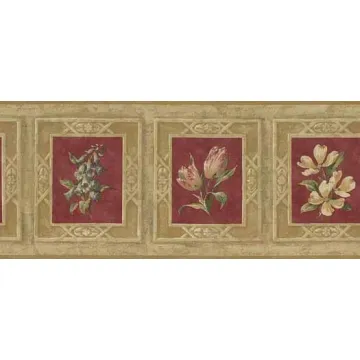 Tulip Frame Wallpaper Border