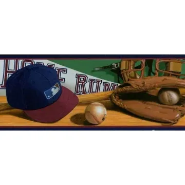 Home Run Wallpaper Border