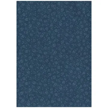 Blue Small Print Flower Wallpaper 5810755