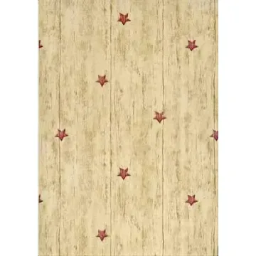 Textured Tan Star Wallpaper