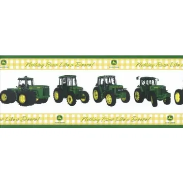John Deere Tractor Wallpaper Border