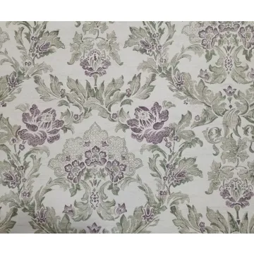 Distressed Purple Flower Artwork Wallpaper - S.A. Maxwell Co. Wallcoverings