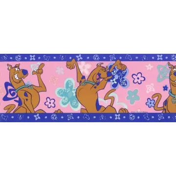 Purple Scooby Doo Wallpaper Border
