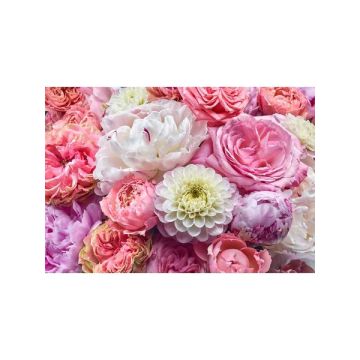 Vibrant Spring 8 Panel Pink Mural
