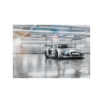 Audi R8 Le Mans 8 Panel Black Mural