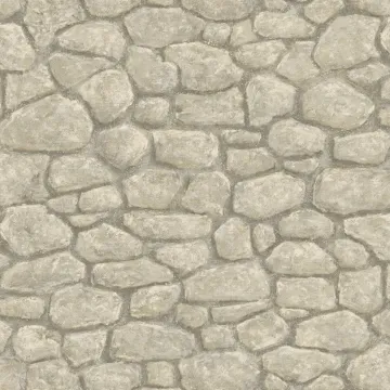 Camelot Grey Faux Boundary Stone Wallpaper Sidewall Chesapeake BBC49437