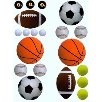 Variety Pack Sports Cutouts