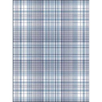 Check Plaid Blue Wallpaper