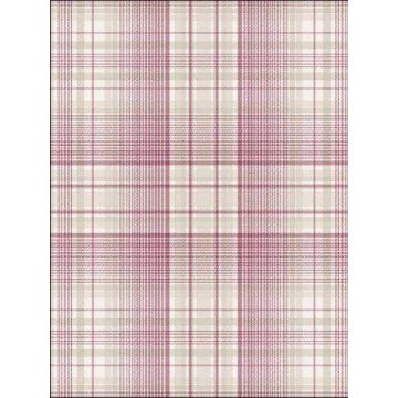 Check Plaid Taupe Wine Plum Burgundy Wallpaper