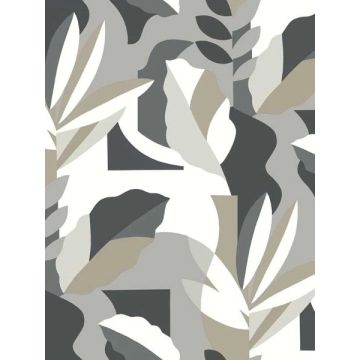 Papier Colle Black and White Wallpaper
