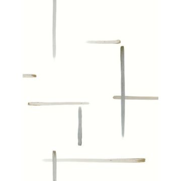 Gilded Sumi E Black and Gold Wallpaper