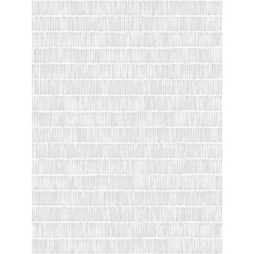 Horizontal Hash Marks Grey Wallpaper