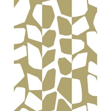 Primitive Vines Gold Metallic Wallpaper