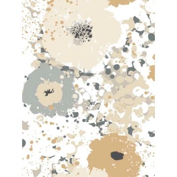Spontaneity Metallic Wallpaper