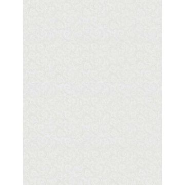 Allover Scroll Emboss Pearl Wallpaper