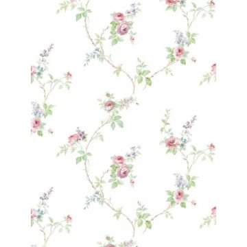 In Reg White Wedding Trail Pink Purple Blue Wallpaper