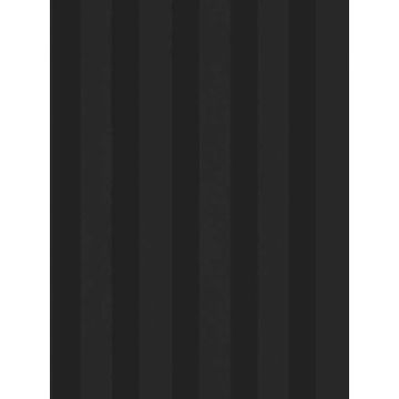 Matte Shiny Stripe Emboss Black Wallpaper