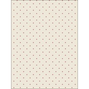 Lilly Paws Cream Red Wallpaper