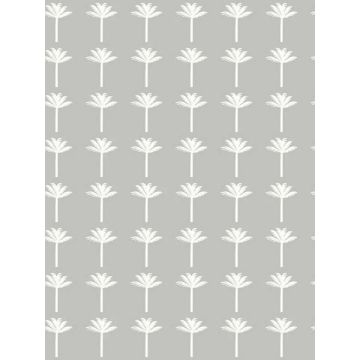 Palm Bay Grey Wallpaper