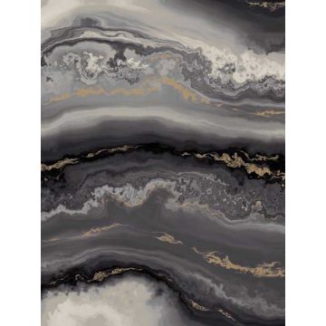 Moontide Gray Wallpaper