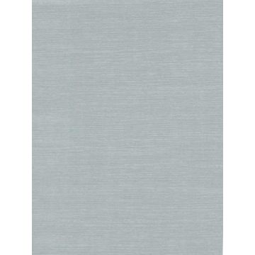 Shining Sisal Grasscloth Blue and Silver Wallpaper