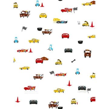 Disney and Pixar Cars Racing Spot White Wallpaper