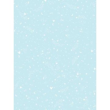 Disney Mickey Mouse Star Teal Wallpaper