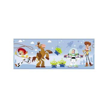 Disney and Pixar Toy Story 4 Blue Border