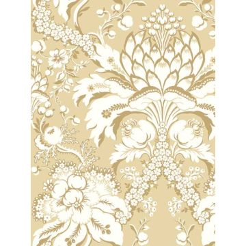 French Artichoke Dam Yellow Wallpaper