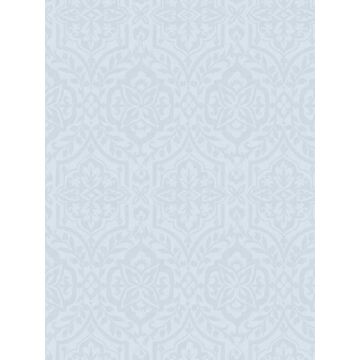 Cathedral Damask Blue Wallpaper