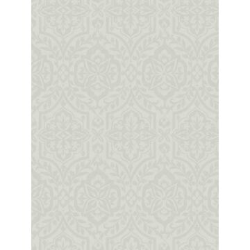 Cathedral Damask Grey Wallpaper