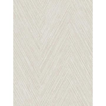 Thatched Chevron Light Neutral Wallpaper