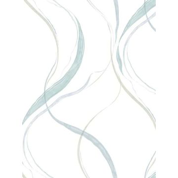 Ink Flow Seaglass Wallpaper