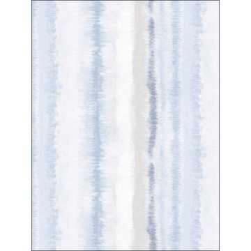 Frequency Stripe Grey Blue Beige Wallpaper