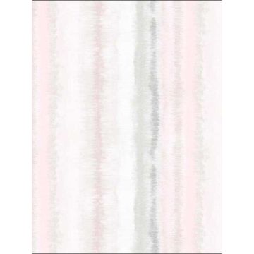 Frequency Stripe Grey Pink Beige Wallpaper