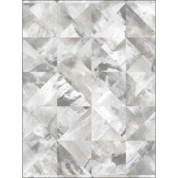 Mosaic Grey Wallpaper
